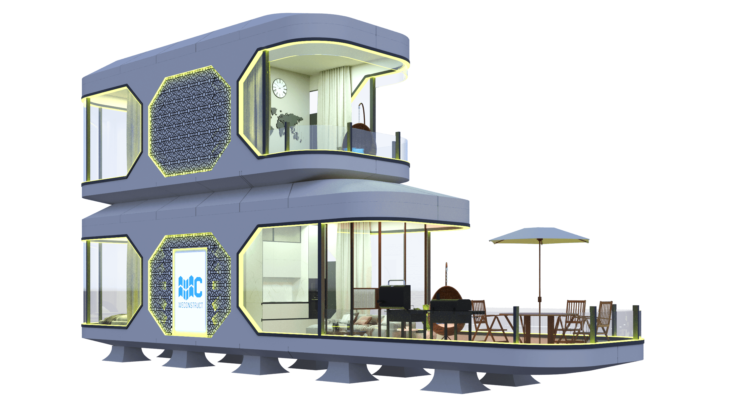 Двухуровневая капсула "Arcadia"